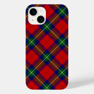 Ruthven Tartan Rot Blau kariert Case-Mate iPhone 14 Hülle