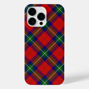 Ruthven Tartan Rot Blau kariert iPhone 14 Pro Max Hülle
