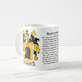 Rutkowski, der Ursprung, die Bedeutung und das Kaffeetasse (Vorderseite Links)