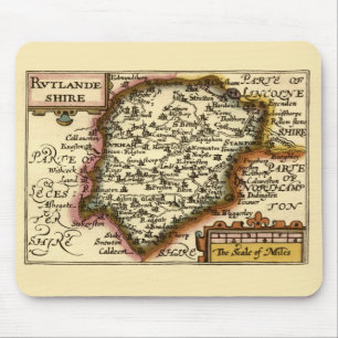 Rutland (Rutlandshire) Landkreis England Historic  Mousepad