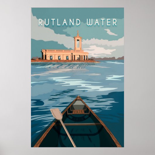 Rutland Water Reiseplakat Poster (Vorne)