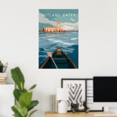Rutland Water Reiseplakat Poster (Heimbüro)