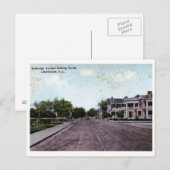 Rutledge Ave, Charleston SC Vintag Postkarte (Vorne/Hinten)