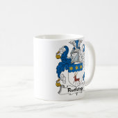 Rutledge Familienwappen Kaffeetasse (VorderseiteRechts)