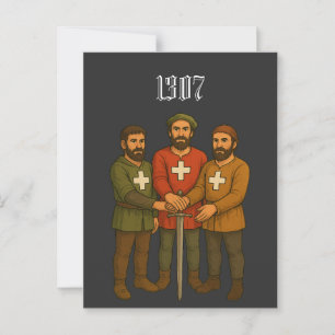 Rütlischwur Postkarte
