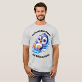 Rutschen auf dem Eis T-Shirt