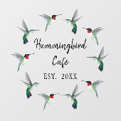 Rutschgewirr Fensteraufkleber (Blatt)