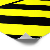 rutschig, wenn nass poster (Ecke)