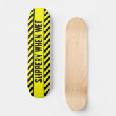 rutschig, wenn nass skateboard (Vorderseite)