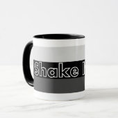 Rütteln Sie es weg von gestreifter Tasse - (Vorderseite Links)