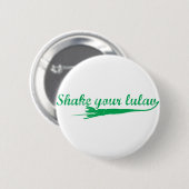 Rütteln Sie Ihr Lulav Button (Vorne & Hinten)