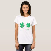 RÜTTELN Sie IHREN KLEEBLÄTTER T - Shirt (Vorne ganz)