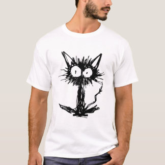 Rütteln Sie Katze auf T-Shirt