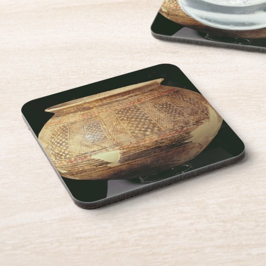 Rütteln Sie mit geometrischer Dekoration in der Untersetzer (Linke Seite)