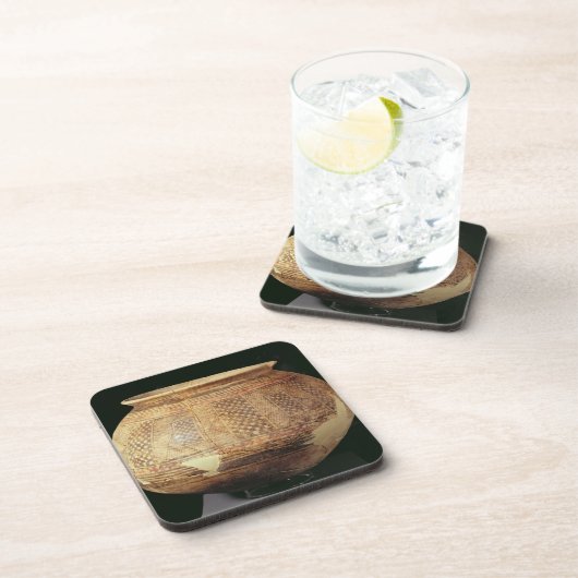 Rütteln Sie mit geometrischer Dekoration in der Untersetzer (Rechte Seite)