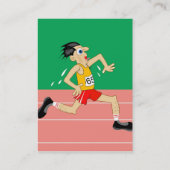 Rüttler, Herr Jeff Jogger Visitenkarte (Rückseite)