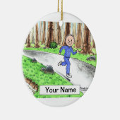 Rüttler - Mann Keramik Ornament (Rechts)