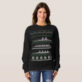 Ruwing Team Funny Weihnachten Geschenk Ugge Weihna Sweatshirt (Vorne ganz)