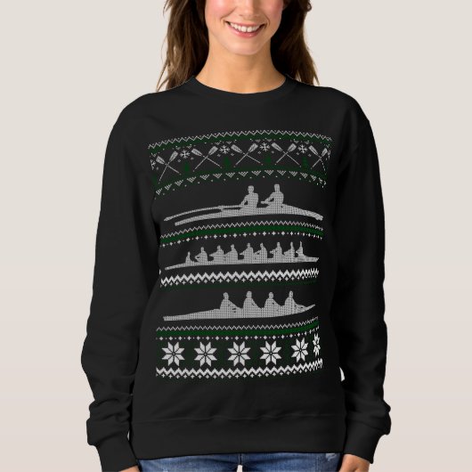 Ruwing Team Funny Weihnachten Geschenk Ugge Weihna Sweatshirt (Vorderseite)