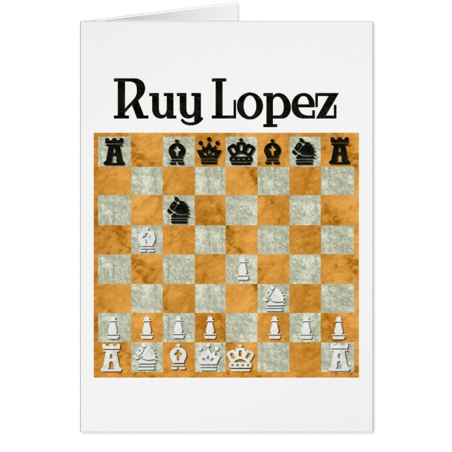 Ruy Lopez (Vorne)
