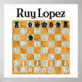 Ruy Lopez Poster (Vorne)