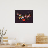 Ruysch - Garland Poster (Küche)