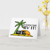 RV Adventure Karte (Gelbe Blume)