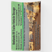 RV-Anhängerspeicherlot anpassen Banner (Vertikal)