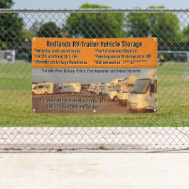 RV-Anhängerspeicherlot anpassen Banner