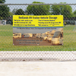 RV-Anhängerspeicherlot anpassen Banner