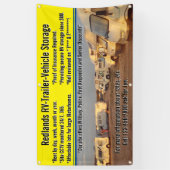 RV-Anhängerspeicherlot anpassen Banner (Vertikal)