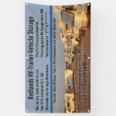 RV-Anhängerspeicherlot anpassen Banner (Vertikal)