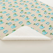 RV Beach Camping mit Flamingos Sherpadecke (3/4)