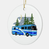 Rv-BewegungsZuhause-Camping Keramik Ornament (Links)