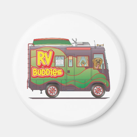 RV Buddies Kühlschrank Magnet (Vorne)