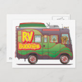 RV Buddies Post Cards Postkarte (Vorne/Hinten)