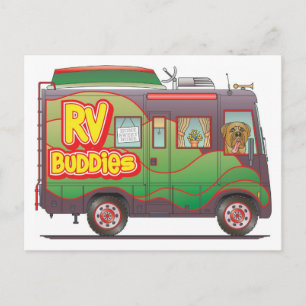 RV Buddies Post Cards Postkarte