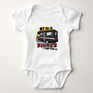 RV Camper Baby Bodysuit Baby Strampler