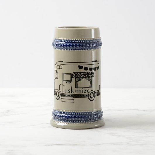 RV Camper Caravan Thunder_Cove Bierglas (Mittel)