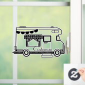 RV Camper Caravan Thunder_Cove Fensteraufkleber (Zuhause)