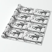 RV Camper Caravan Thunder_Cove Geschenkpapier (Ungerollt)