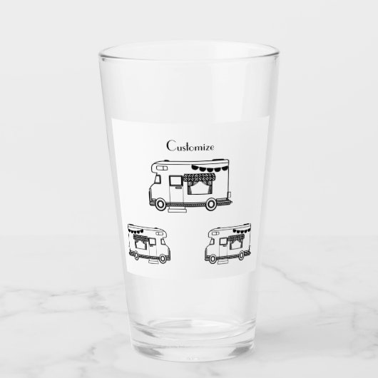 RV Camper Caravan Thunder_Cove Glas (Vorderseite)