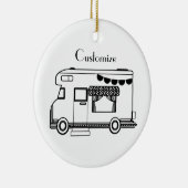 RV Camper Caravan Thunder_Cove Keramik Ornament (Rechts)