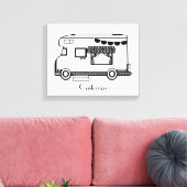RV Camper Caravan Thunder_Cove Leinwanddruck (Insitu (Wohnzimmer))