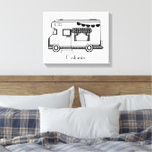 RV Camper Caravan Thunder_Cove Leinwanddruck (Insitu (Schlafzimmer))