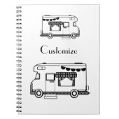 RV Camper Caravan Thunder_Cove Notizblock (Vorderseite)