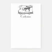 RV Camper Caravan Thunder_Cove Post-it Klebezettel (Vorderseite)