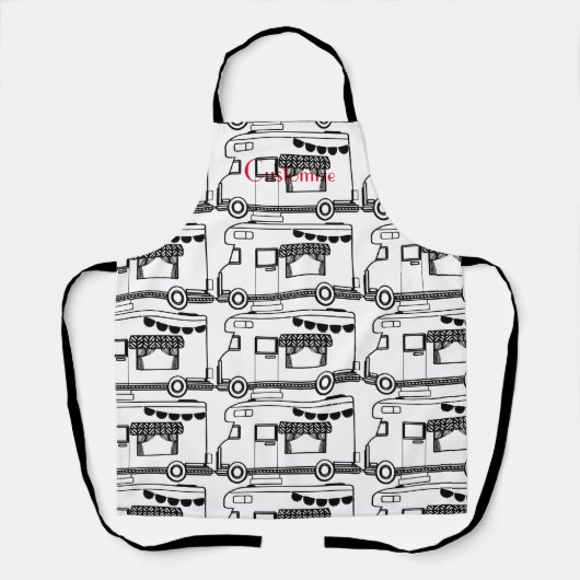 RV Camper Caravan Thunder_Cove Schürze (Vorderseite)