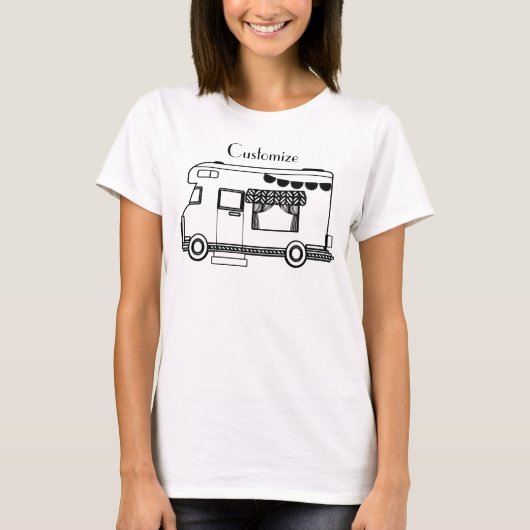 RV Camper Caravan Thunder_Cove T-Shirt (Vorderseite)
