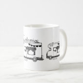 RV Camper Caravan Thunder_Cove Tabelle Kaffeetasse (VorderseiteRechts)